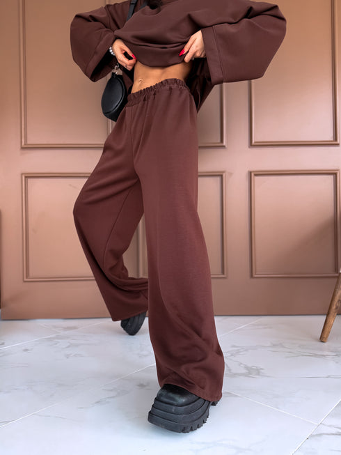 large size set "MANHATTAN" - CHOCO
